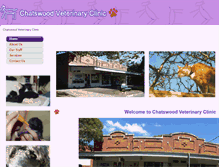 Tablet Screenshot of chatswoodvet.com.au